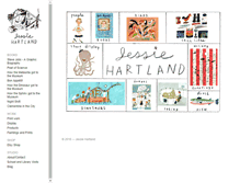 Tablet Screenshot of jessiehartland.com